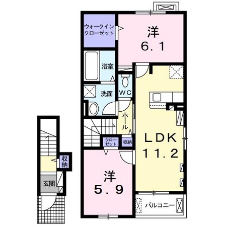 ステラハウスの物件間取画像